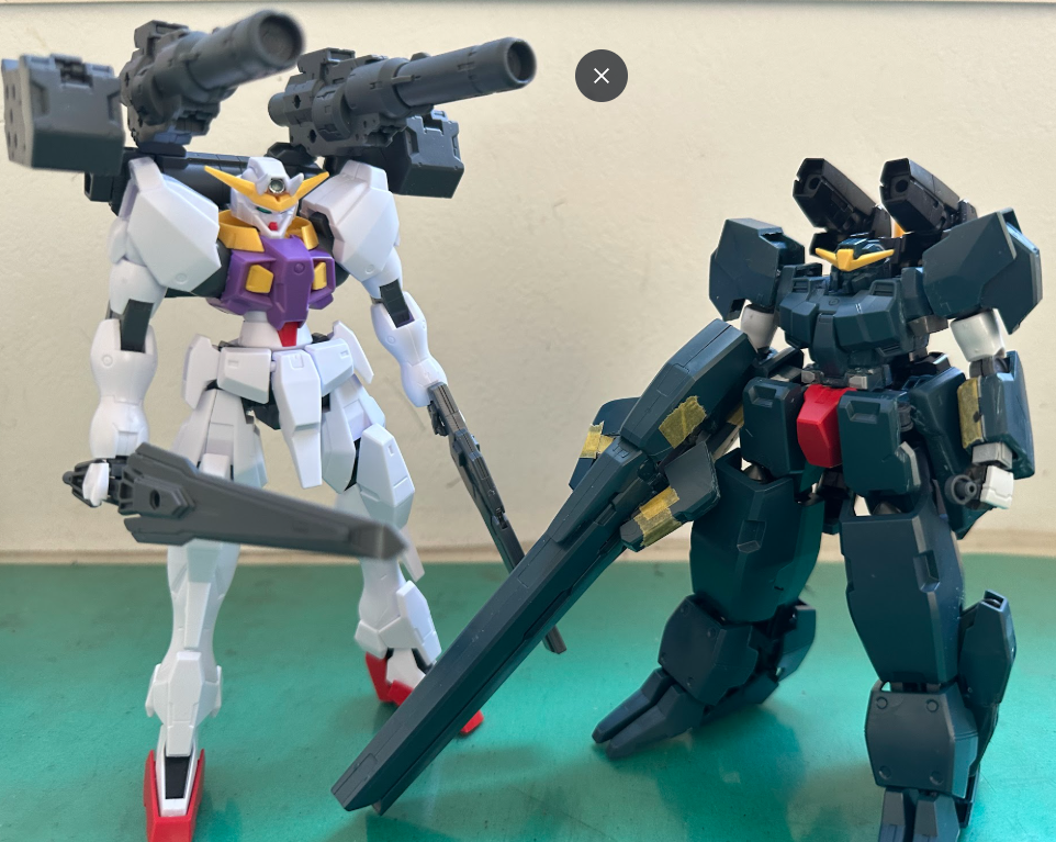 続いて、ラファエル&セラヴィー2一番苦労しなかった機体と、一番苦労した機体のセットです。