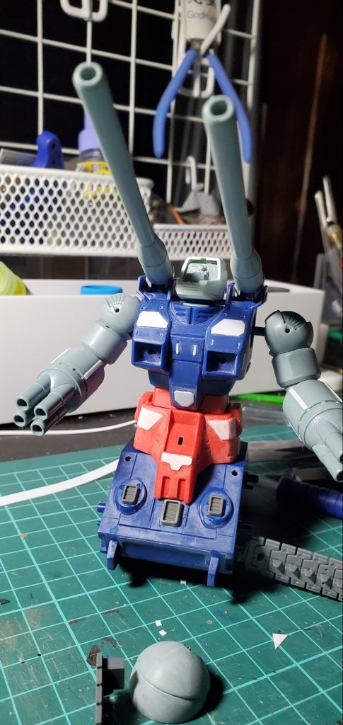 プラ版貼ったり　ジャンクパーツで駆動部独立するように加工しました。&nbsp;