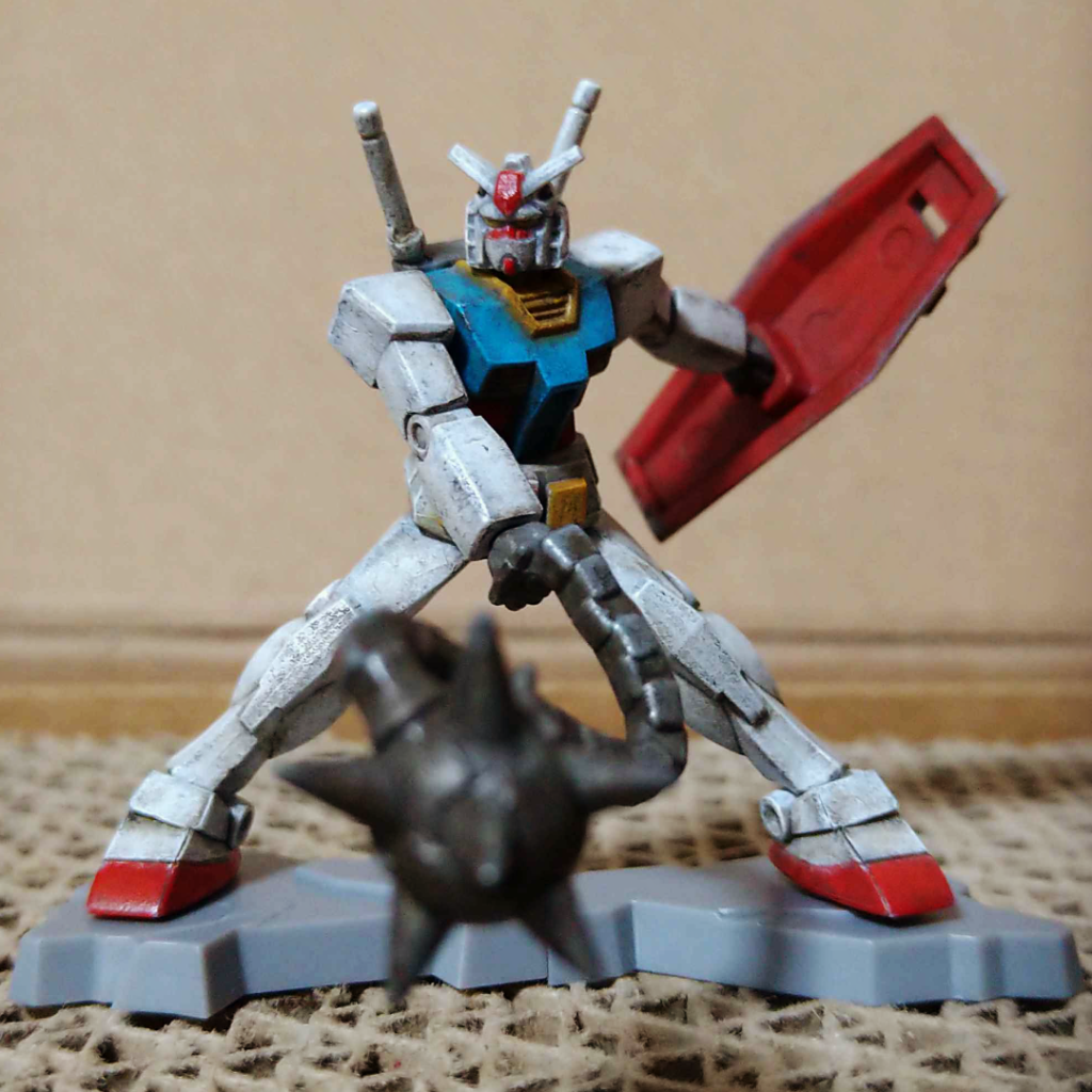 はじめての塗装　チョコサプ ガンダム（ハイパー・ハンマー装備）