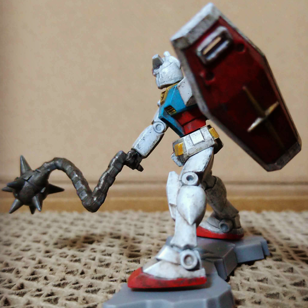 はじめての塗装 チョコサプ ガンダム(ハイパー・ハンマー装備)–2枚目/制作者:李(れい)