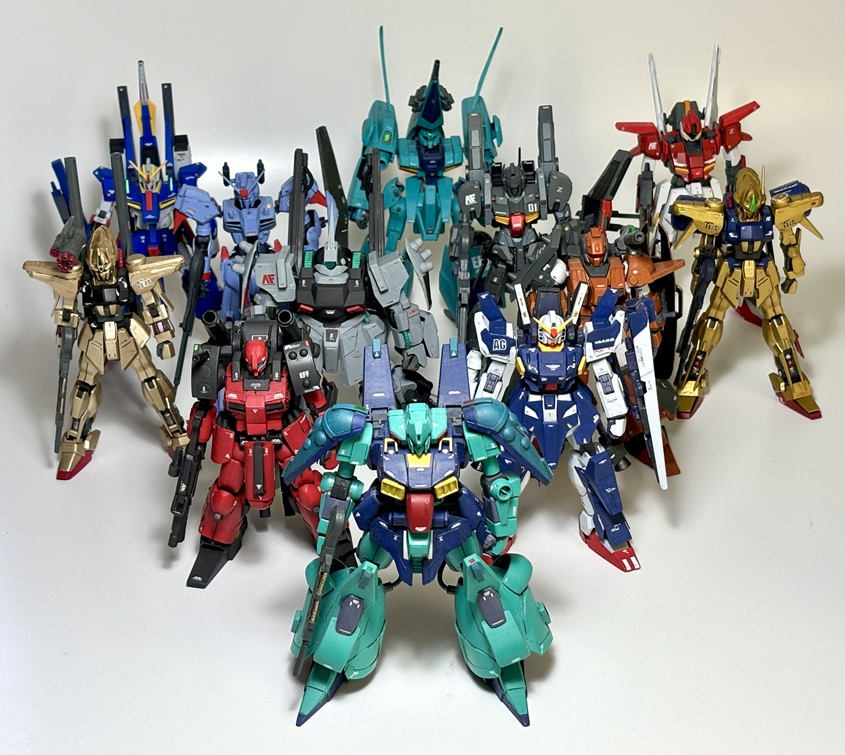 おそらく世界初(?)の「Z-MSV コンプリート」でした。gpo144-z-m-s-vhttps://gumpla.jp/tag/gpo144-z-m-s-vこういった、シリーズものをコンプリートさせるのって、結構大変ですが楽しいですね。次はM-MSVコンプリートを目指したいところですが、大型機もあるため数年かかりそうですね。