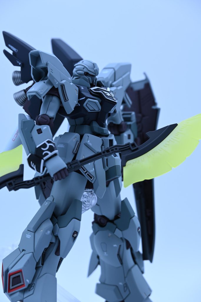 MGでライフルは作るつもりなのでHGは薙刀で！エフェクトはシナンジュから拝借しました！