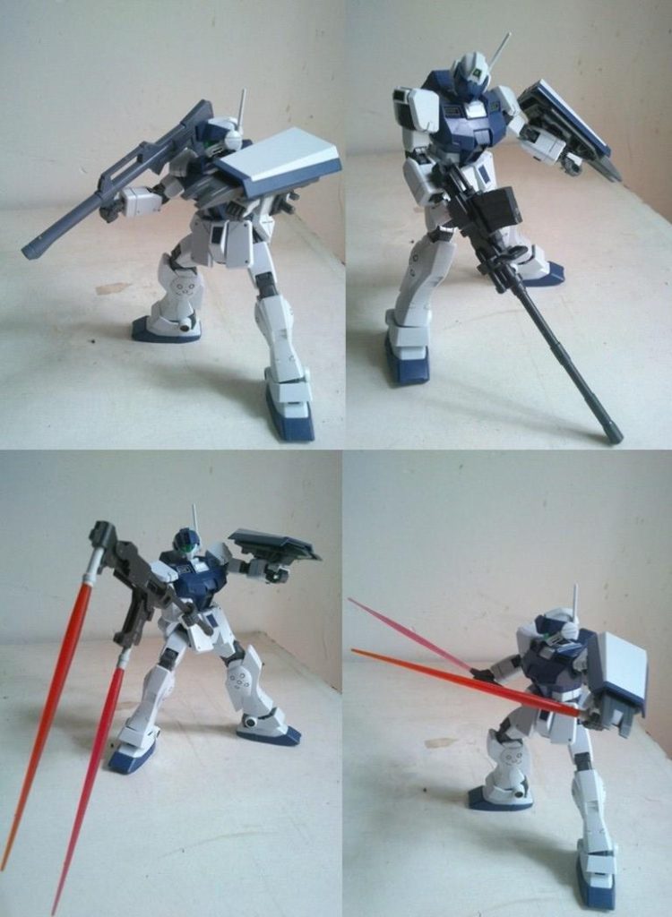 HGUC•ジム•スナイパーII•ホワイト•ディンゴ(筆塗り)–6枚目/制作者：risuisei