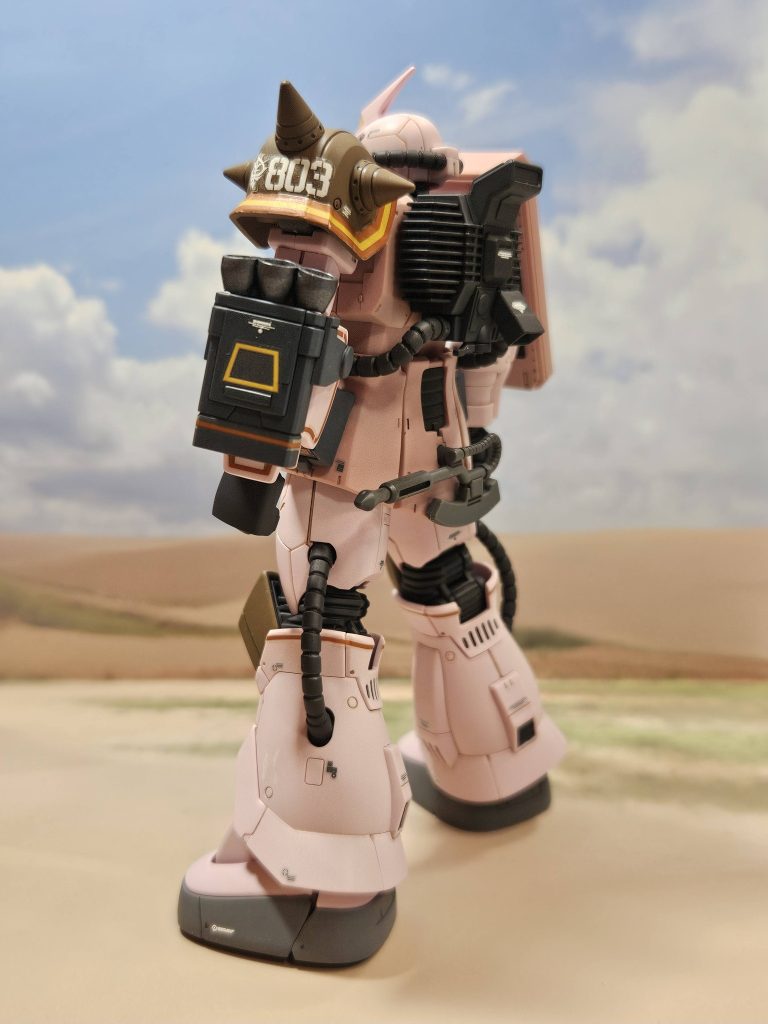 ザク・デザートタイプ（ピンクパンサー隊機）–4枚目/制作者：Alan Wong