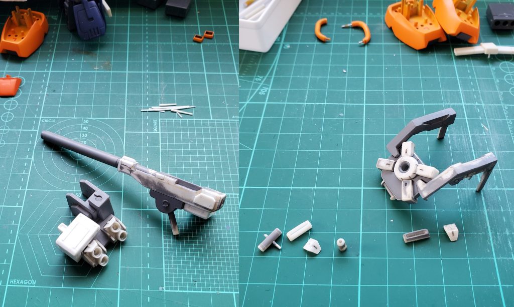 AOZ版ハイザック・キャノン（1/144）–3枚目/制作者：@bunjin33