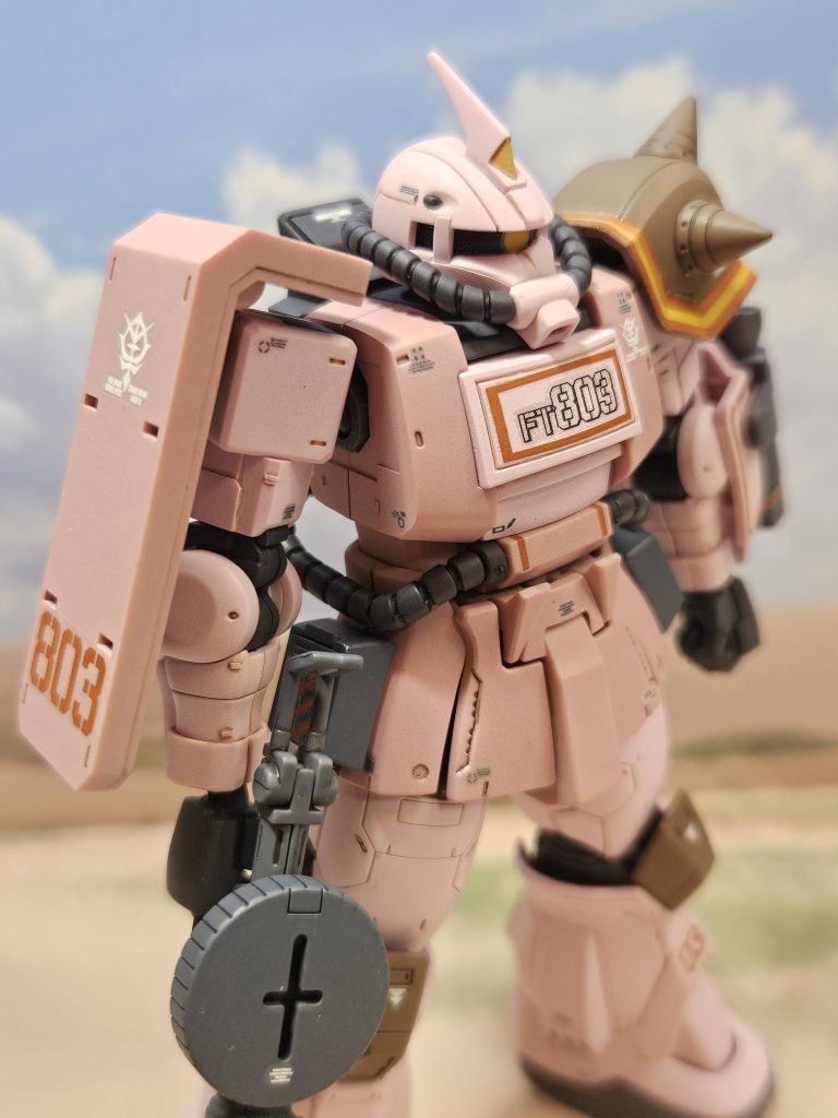 ザク・デザートタイプ（ピンクパンサー隊機）–5枚目/制作者：Alan Wong