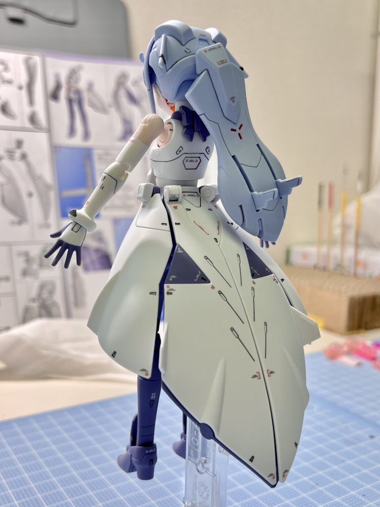 このデカいスカートが気に入ってます。