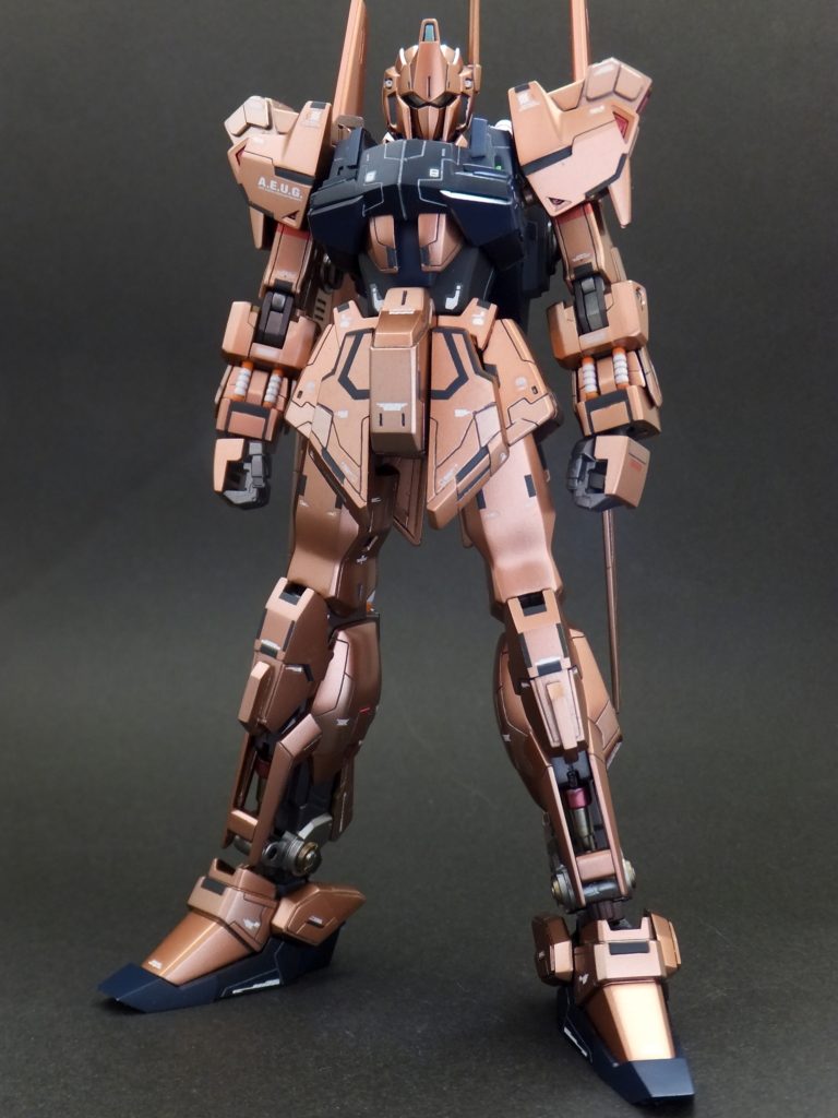 【HGUC】百式をスジボリメインで作ってみた