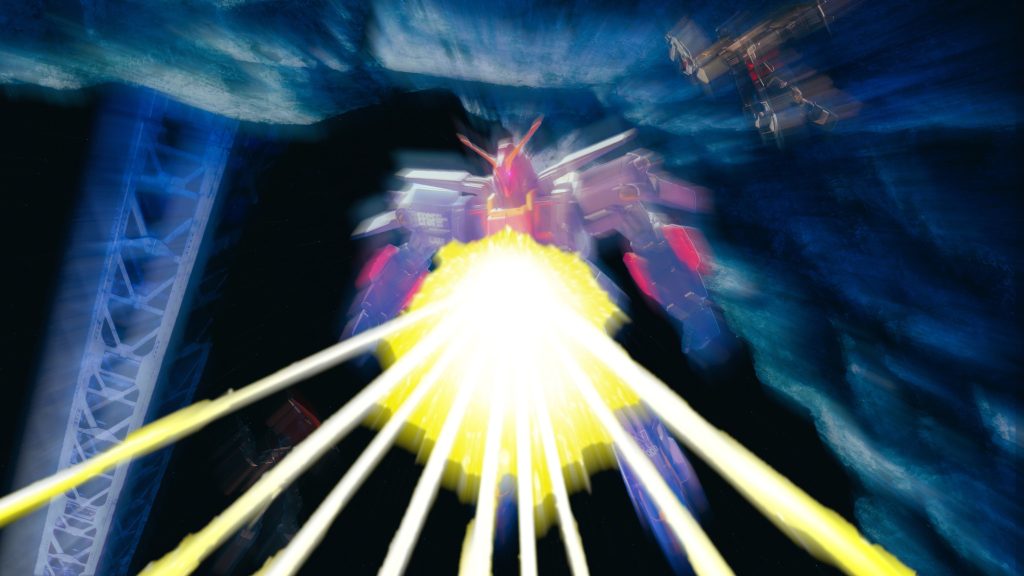 本編より、巻き込み射撃