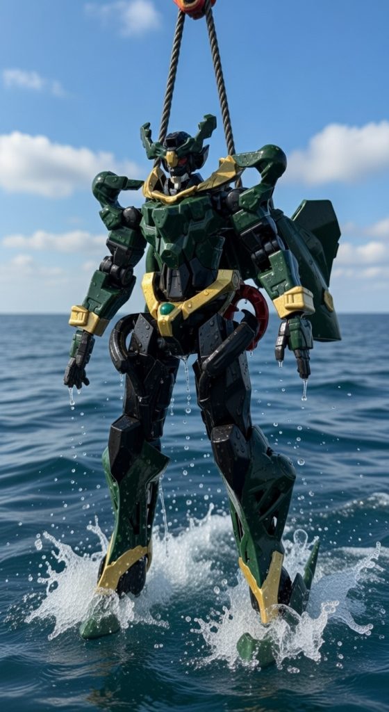 以下俺設定。このギルスガンダム(便宜上ジークアクスと混同しないようにこう呼ぶ)は「あぶないガンダム」世界における「シャロンの薔薇」であり、UC0081年頃地球のとある海域で調査船「アカツキ」が発見したモビルスーツで長らくオーパーツとして保管されていた。本機のパイロットであるリョウ・アシハラ(葦原涼)は元居た世界では「アンノウン」と呼ばれる謎の勢力と戦っており、その世界ではニュータイプを「アギト」と呼んでアンノウンが襲っていたらしい。ジークアクスと外観は酷似しているが一貫して「ギルス」とリョウは呼んでいる。