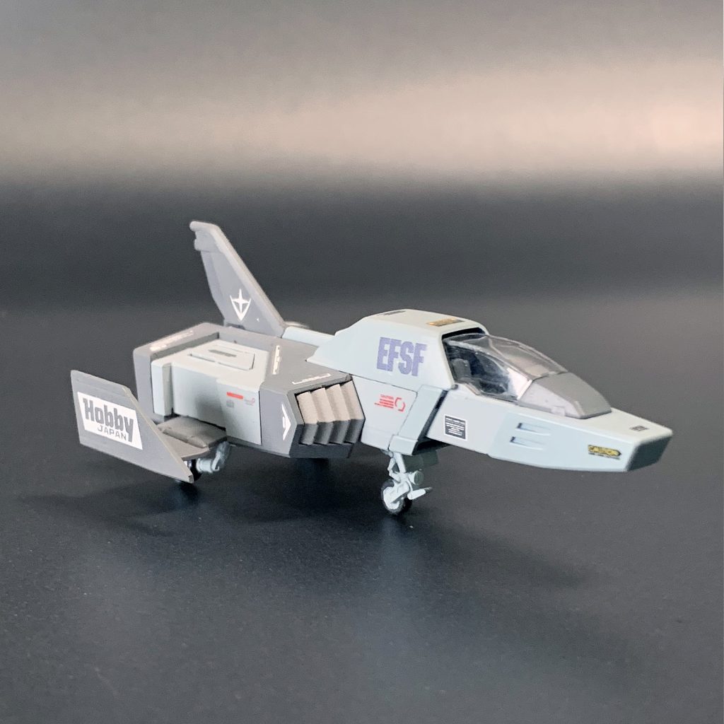 FF-X7コアファイター リアル戦闘機カラー MG1/100–2枚目/制作者：むいち