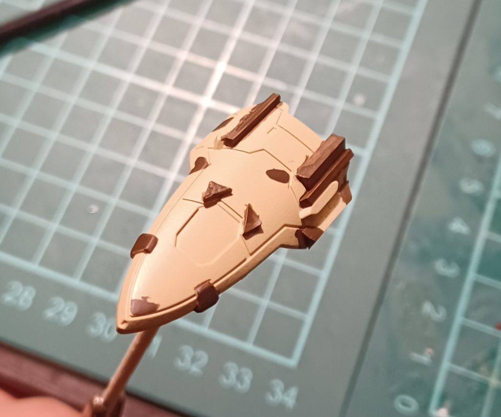 最終コート前チョコチップ感マシマシ