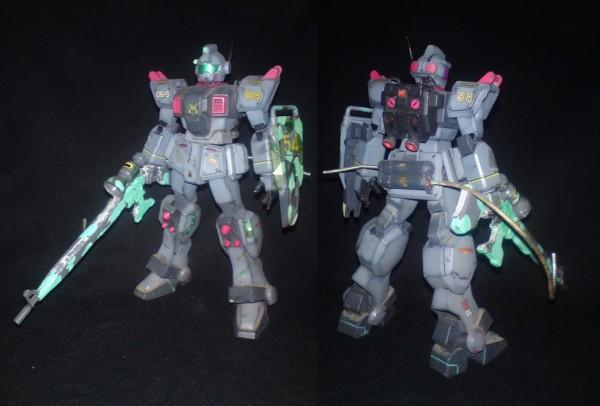 HG•08小隊ジムスナイパー(オリジナル改修+ウェザリング化)
