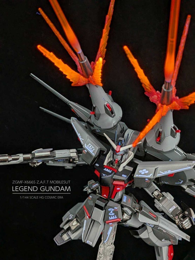 レジェンドガンダム　METAL BUILD風–6枚目/制作者：しうまい