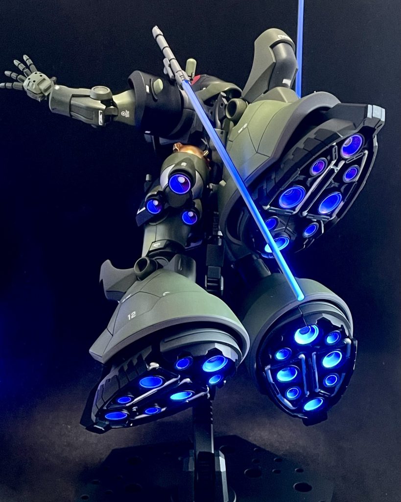 バーニアいっぱいあって塗装が大変でした😅