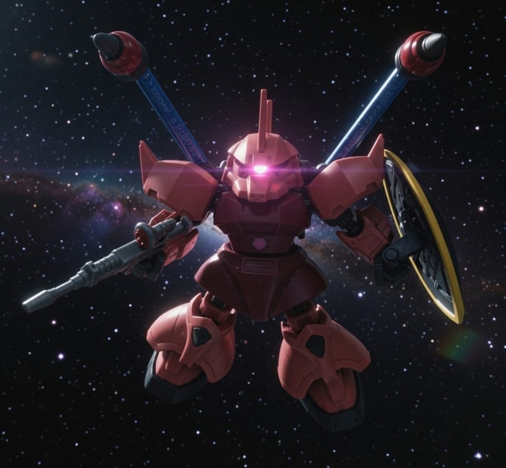 【小ネタ】モビリティジョイント シャア専用ゲルググ（サイコミュ搭載型）