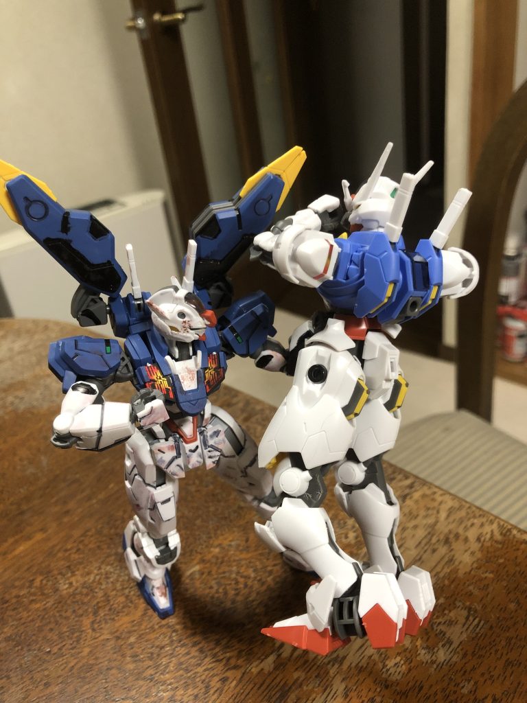 エアリアルvsエアリアル