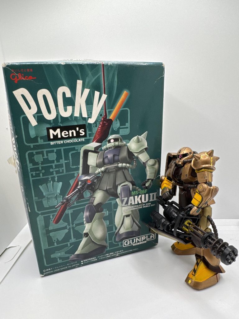 ポッキーの箱。2007年製多分　新品は見つからない。。