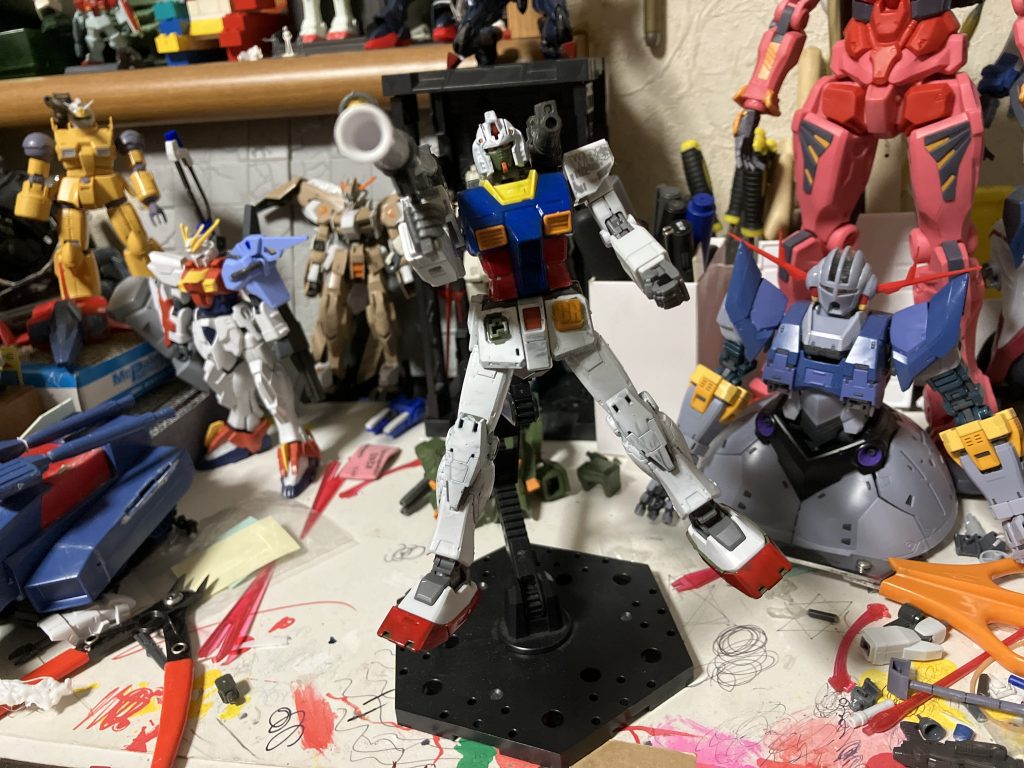 アーマーを外したら武装バルカン砲しかありません