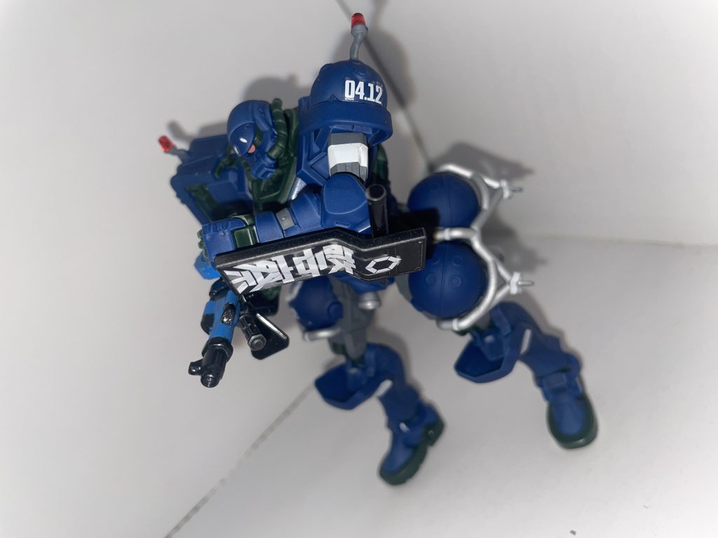 MS-06-SSP/軍警ザク【パルスアレンジ・オブ・リアルカラーモデル】–4枚目/制作者：【電幻龍メンバーズ】ドラグーンの開発部