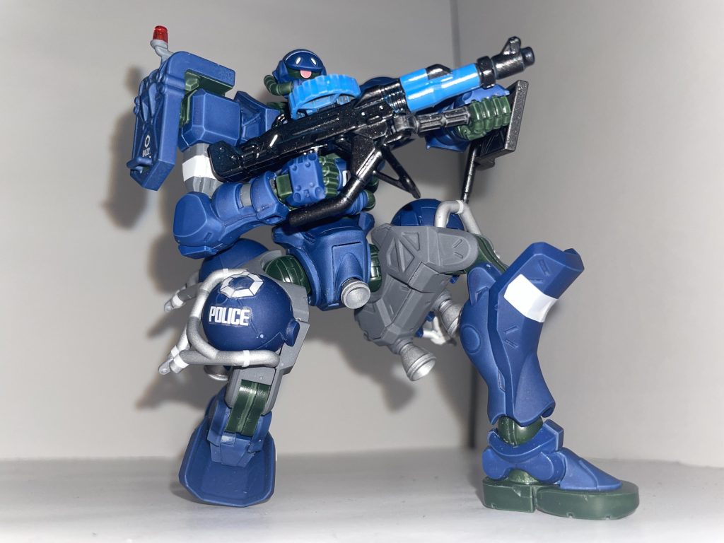 MS-06-SSP/軍警ザク【パルスアレンジ・オブ・リアルカラーモデル】–5枚目/制作者：【電幻龍メンバーズ】ドラグーンの開発部