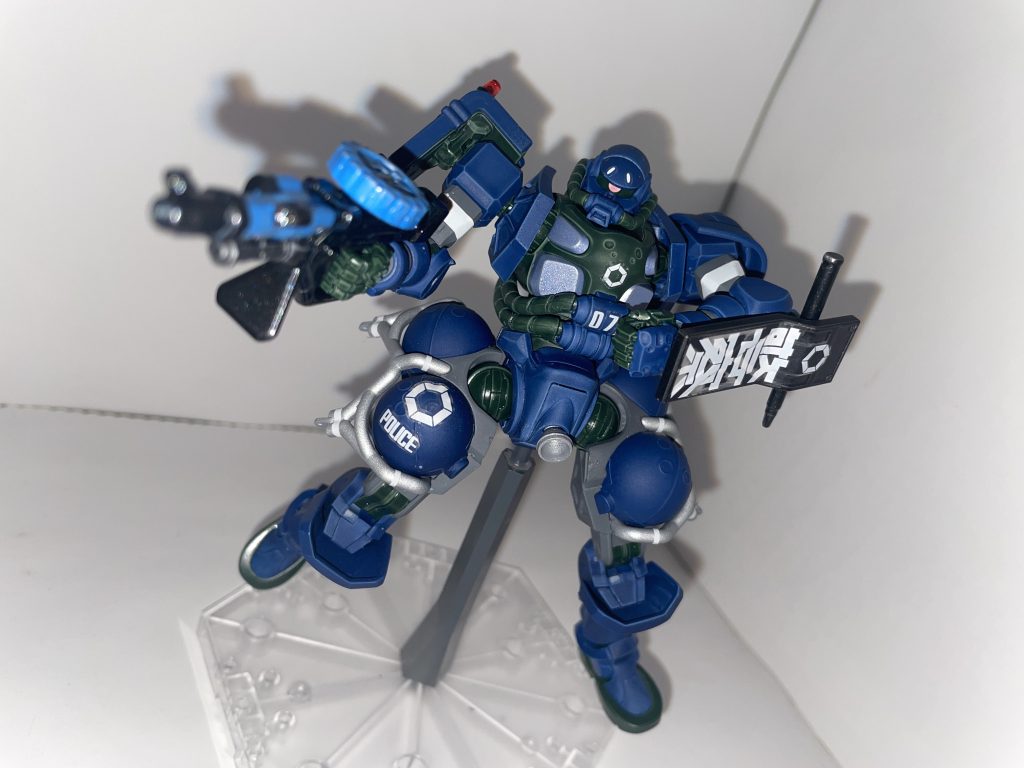 MS-06-SSP/軍警ザク【パルスアレンジ・オブ・リアルカラーモデル】–7枚目/制作者：【電幻龍メンバーズ】ドラグーンの開発部