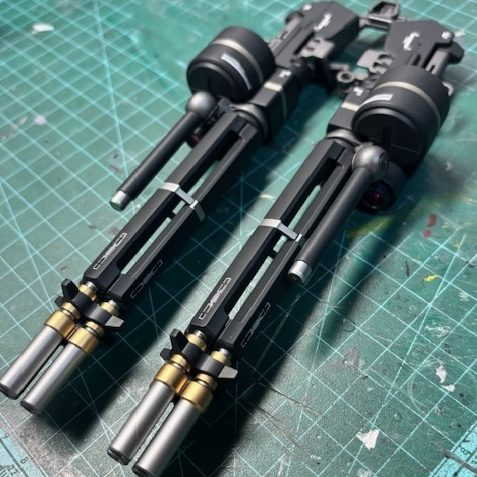 脚フレーム、バックパック、ガトリング