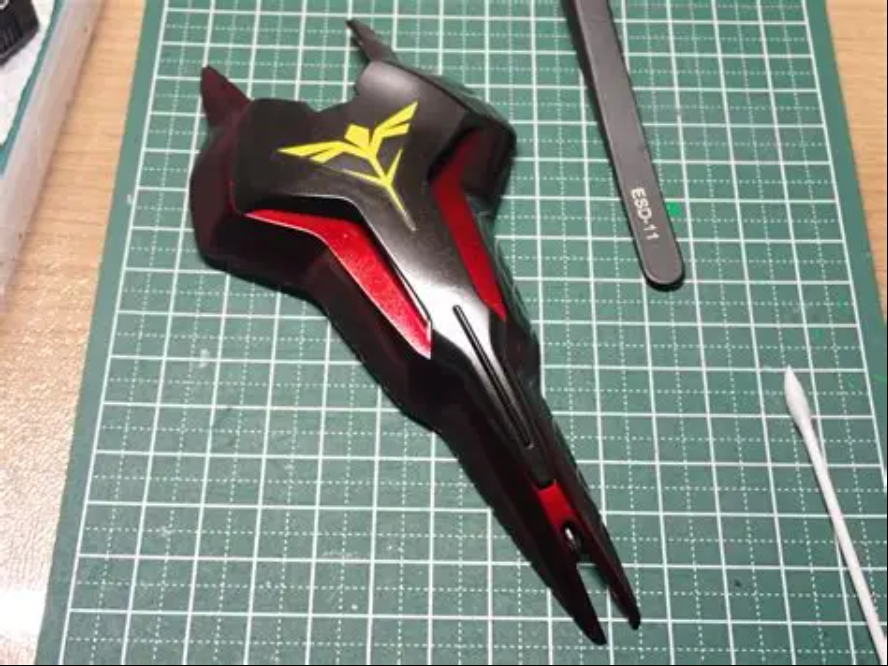 これがつや消し吹く前のキャンディ塗装状態