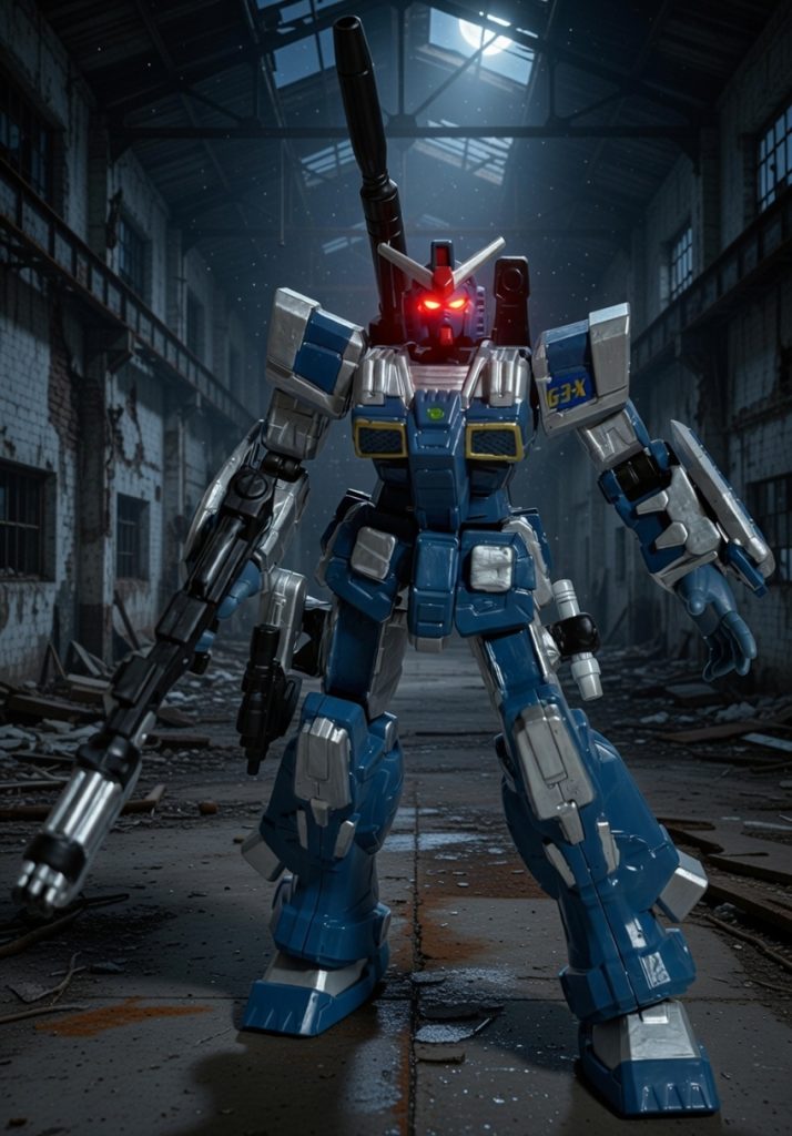 前述したAIには失われたはずの「EXAM」や「HADES」のデータが流用されているらしく、時折パイロットの意志や体力の限界を無視して暴走。ヒカワが意識を失ったままでも勝手に活動し、敵を完膚なきまでに殲滅するという異常事態に陥ったが、後にアルフ・カムラを名乗る技術者によって制御された。なおイチジョウが操縦した際も一度暴走しかけたが彼の得意とする剣道の「正眼の構え」を用いて精神を集中、AIに身を任せたところ制御する事ができたらしい。このような点から警察の装備にしては過剰戦力なのではないかと一部の市民から批判の声が上がっている。画像のカメラアイが赤く発光している状態は暴走状態を表す。