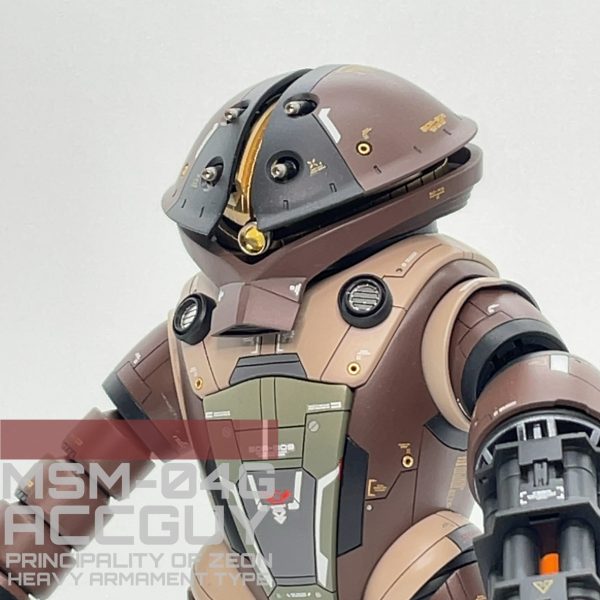 HGUC MSM-04G アッガイ 突撃重装備型・改修仕様