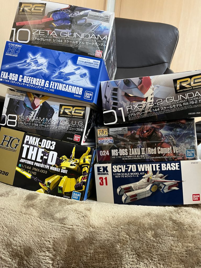 作品名：春だなぁ…。<p>徘徊悪化の一族のチョロい男子筆頭を預かる(笑)お爺は いとも容易く敵陣の手に堕ちて…(笑)(^^;)。 旧RGRX78が一機でも多く欲しいがために、皆の愛激しい RG-ν一式(本体+全プレバン追加装備一式×3機分)を惜し [&hellip;]</p>
