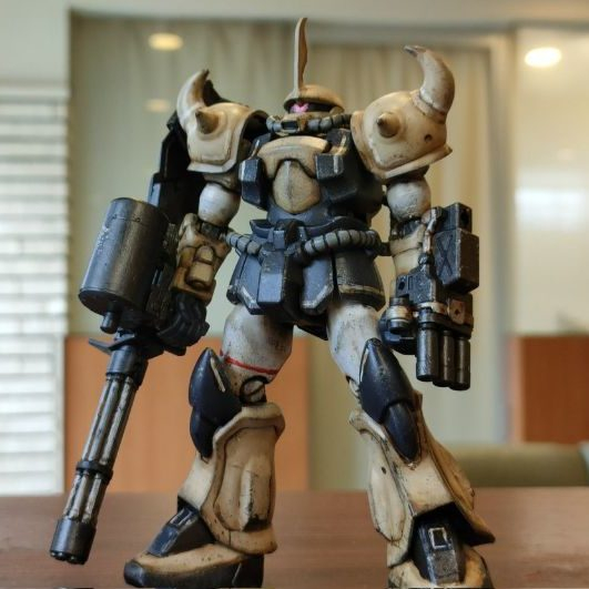 昔のHGグフを好みに改造
