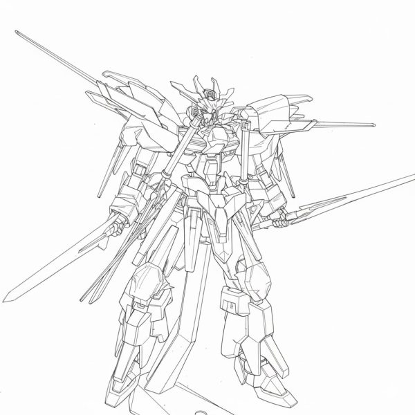 リボーンズガンダムの足のパーツが折れたので代理ガンプラ