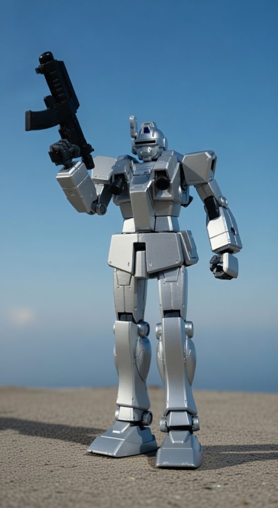 スチール写真風に。とりあえず投稿に間に合ってよかった(gundam-kao5)