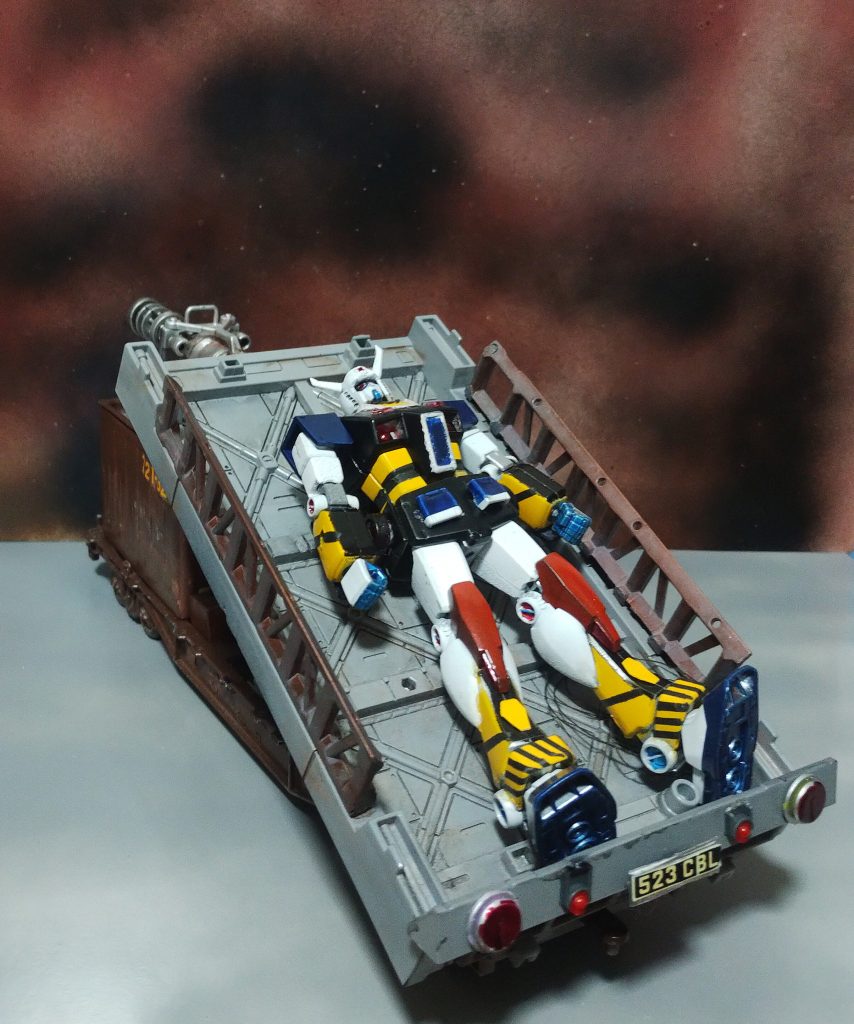 シャダンガムを運搬している所