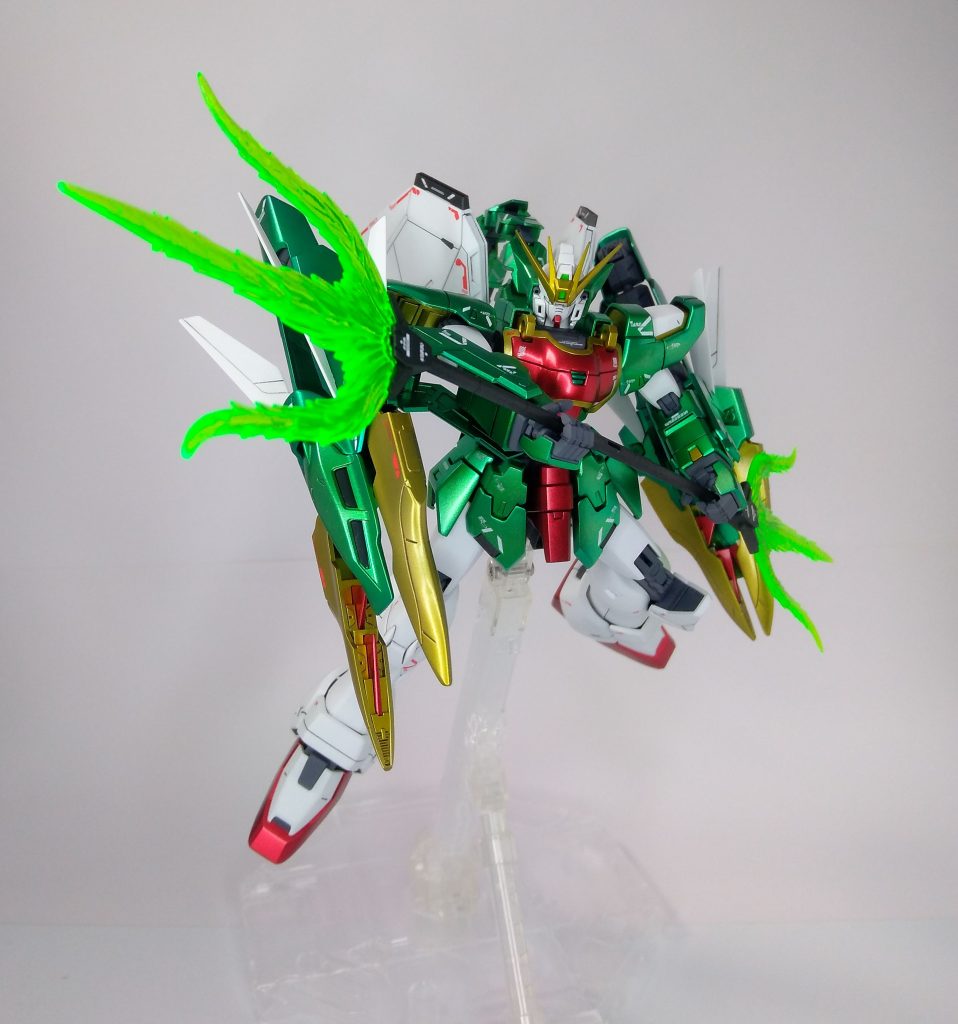 ドラゴンハングとフーティエが干渉してポーズがつけにくい・・・🥲