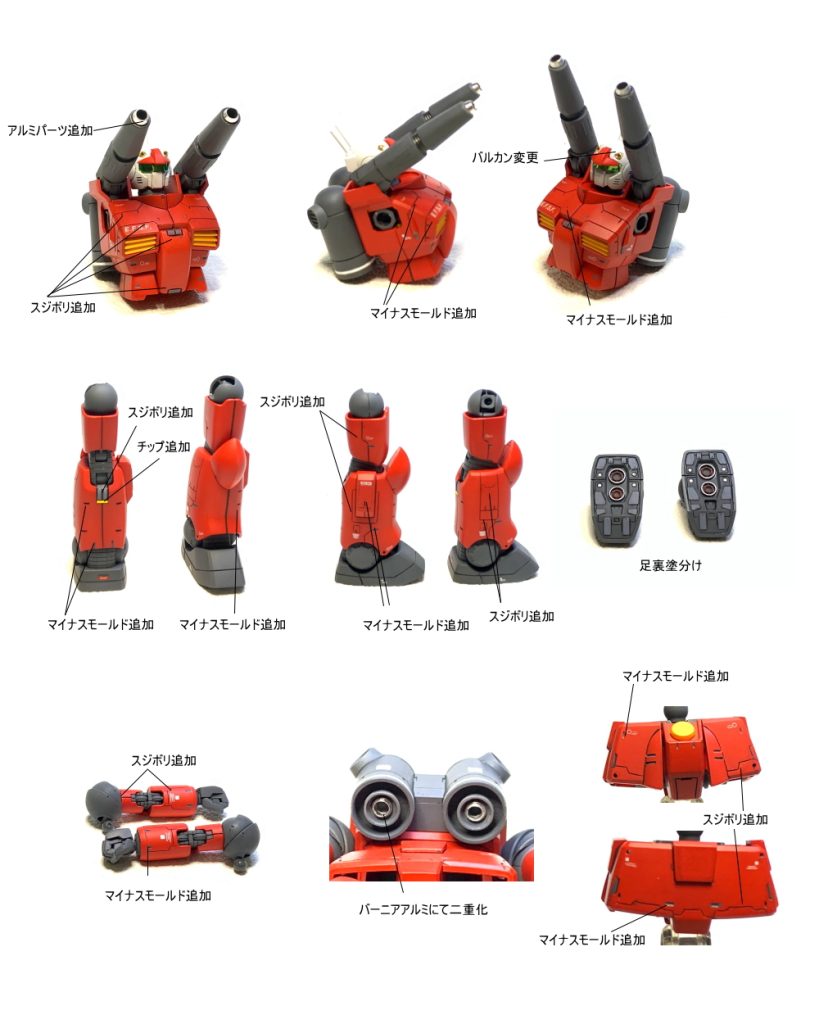 HGUC ガンキノンリバイブ–3枚目/制作者：guplafactory