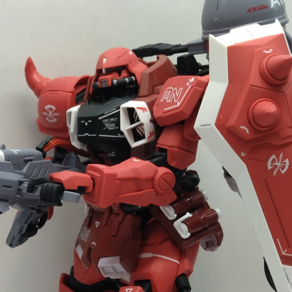 01【初投稿】素組MGガナーザクウォーリア（ルナマリア・ホーク専用機）