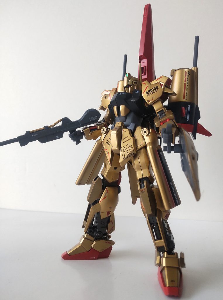 HGUC 百式　 ミキシングビルド　機動兵装ポッド装備–4枚目/制作者：nisetora2001