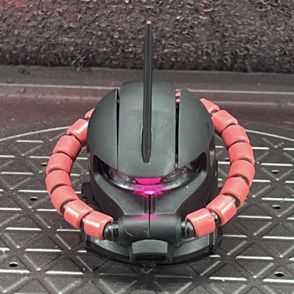 PGザク2のモノアイ改造。