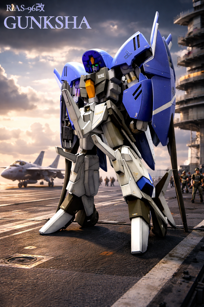 HGUC ガンクシャ–4枚目/制作者：@AOGlobal