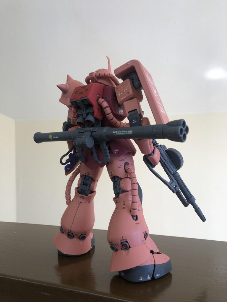 MG 1/100 MS-06S シャア専用ザクⅡ Ver.2.0–6枚目/制作者：takao_s