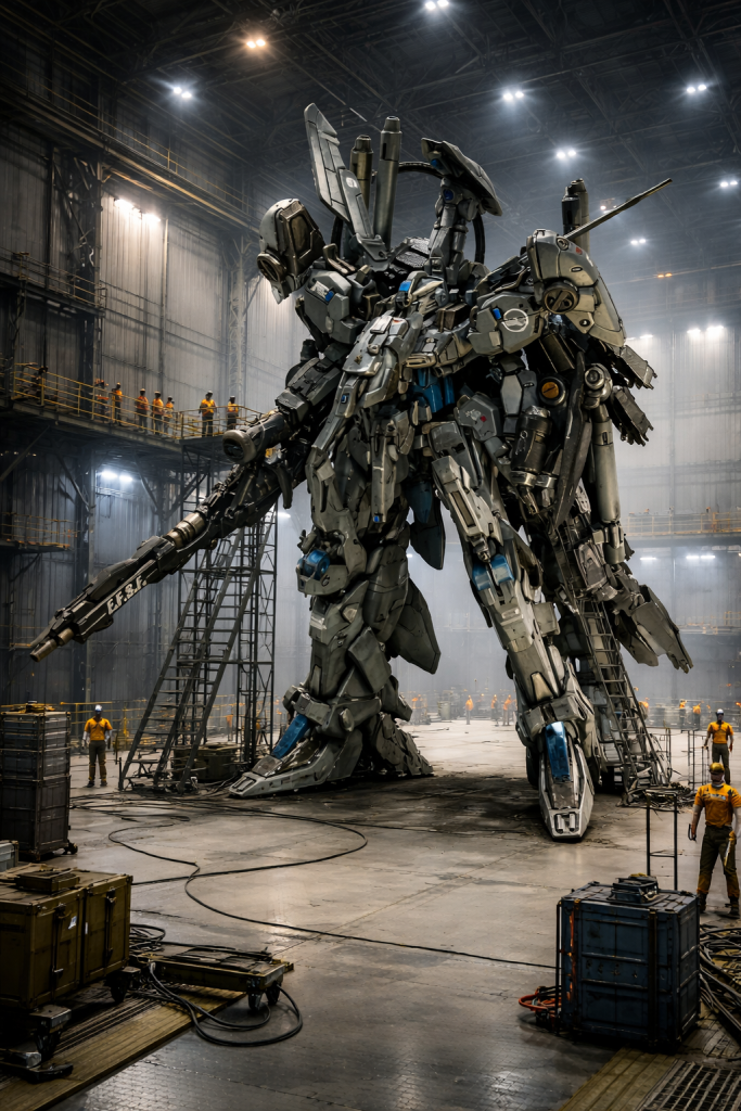 作品名：アリュゼウス<p>に見えたら、私の勝ち🫵😚 いやいやフルアーマーEX-Sだろ！って見えても私の勝ち😆 羽の位置とか歪んでんじゃん！って思ったらAIの負け！</p>
