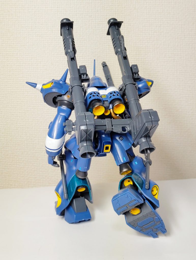 それでも無難にまとまってお気に入りに。パチ組ランチャーの合いが悪く割れたままなのはご愛嬌ということで。