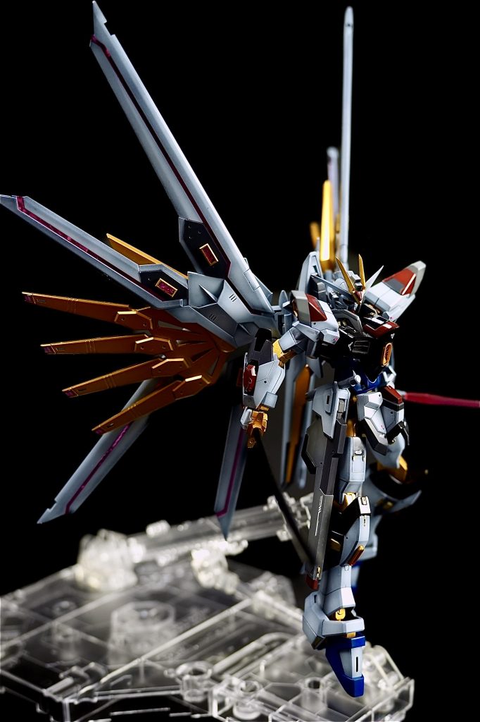 HG 1/144 マイティーストライクフリーダムガンダム完成しました！–6枚目/制作者：black🇯🇵