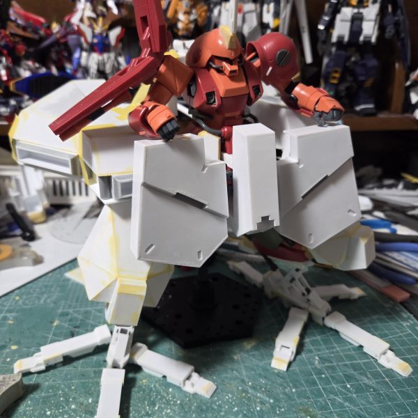 他にダンディライアン作られてる方の投稿を見て触発されて久しぶりの投稿です相変わらず作っては作り直しての繰り返しで進みは遅いけど徐々に進んでいます（2枚目）