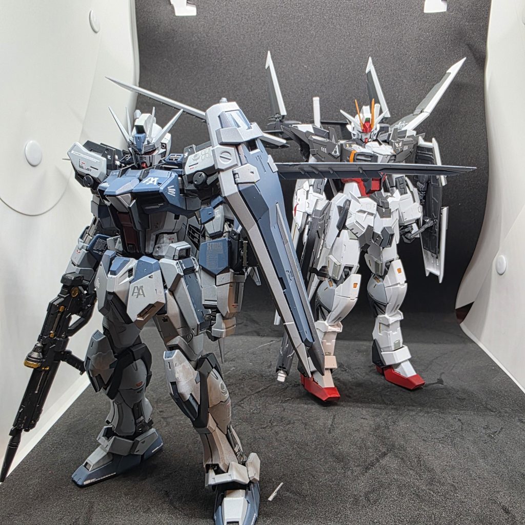 最後にガンダムイクスインパルスと2Shotです。(笑)見ていただきありがとうございました。