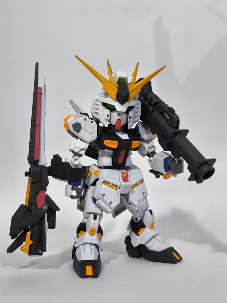 MGSD風 RX93ffνガンダム ノーマルカラーver–3枚目/制作者：ジーコ・マンゾク