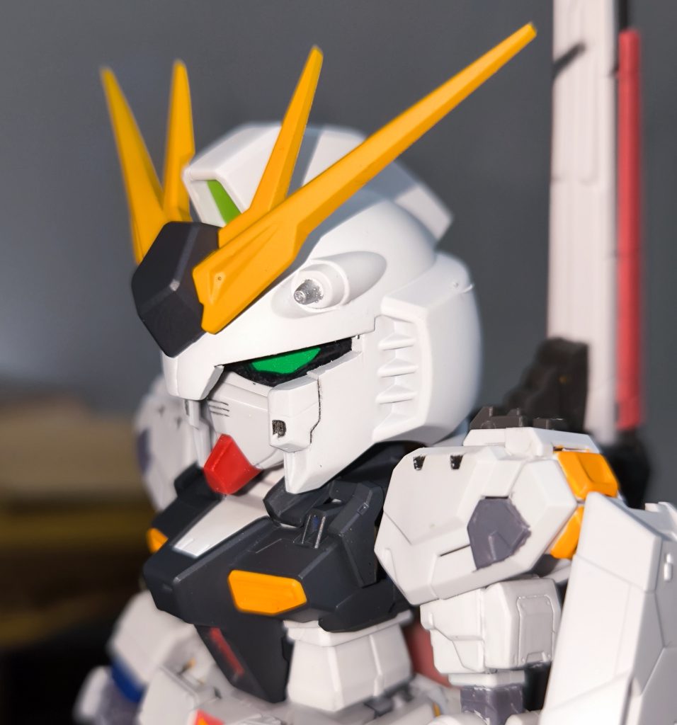 横顔がお気に入りです