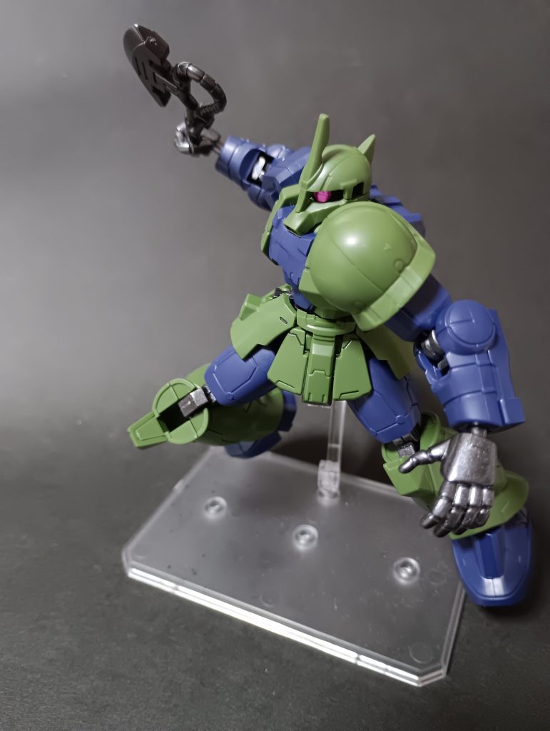 指揮官ようの頭とヒートホーク。